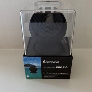 Speaqua Black Barnacle Pro 2.0 Waterproof Bluetooth Portable Speaker